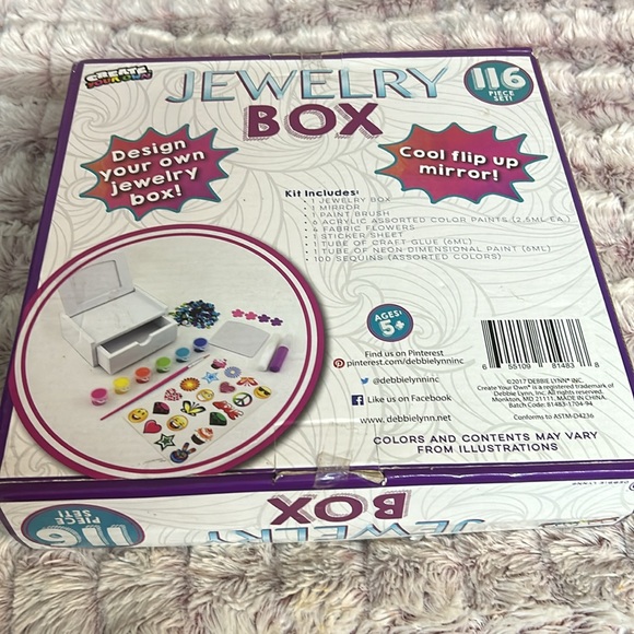 Create your own Jewelry Box 116 pieces - Picture 2 of 2